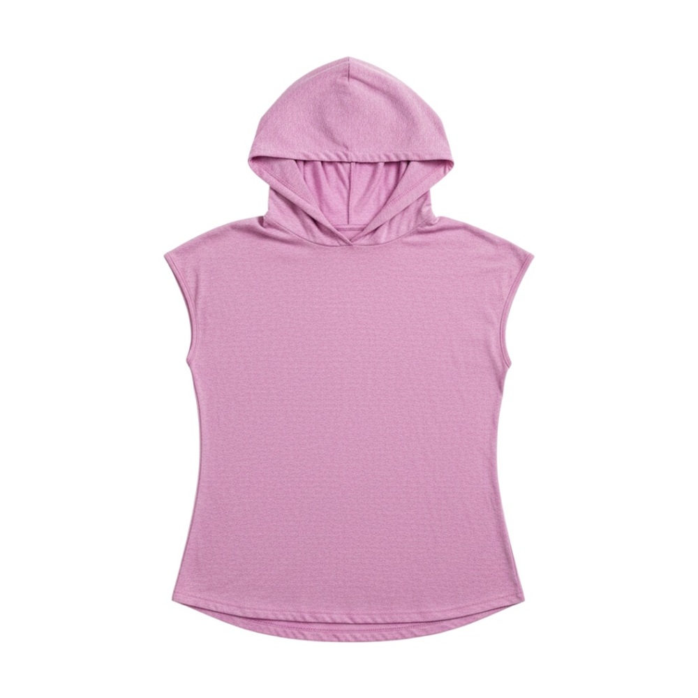 Medium Women’s Hooded Crop Sleeve Top